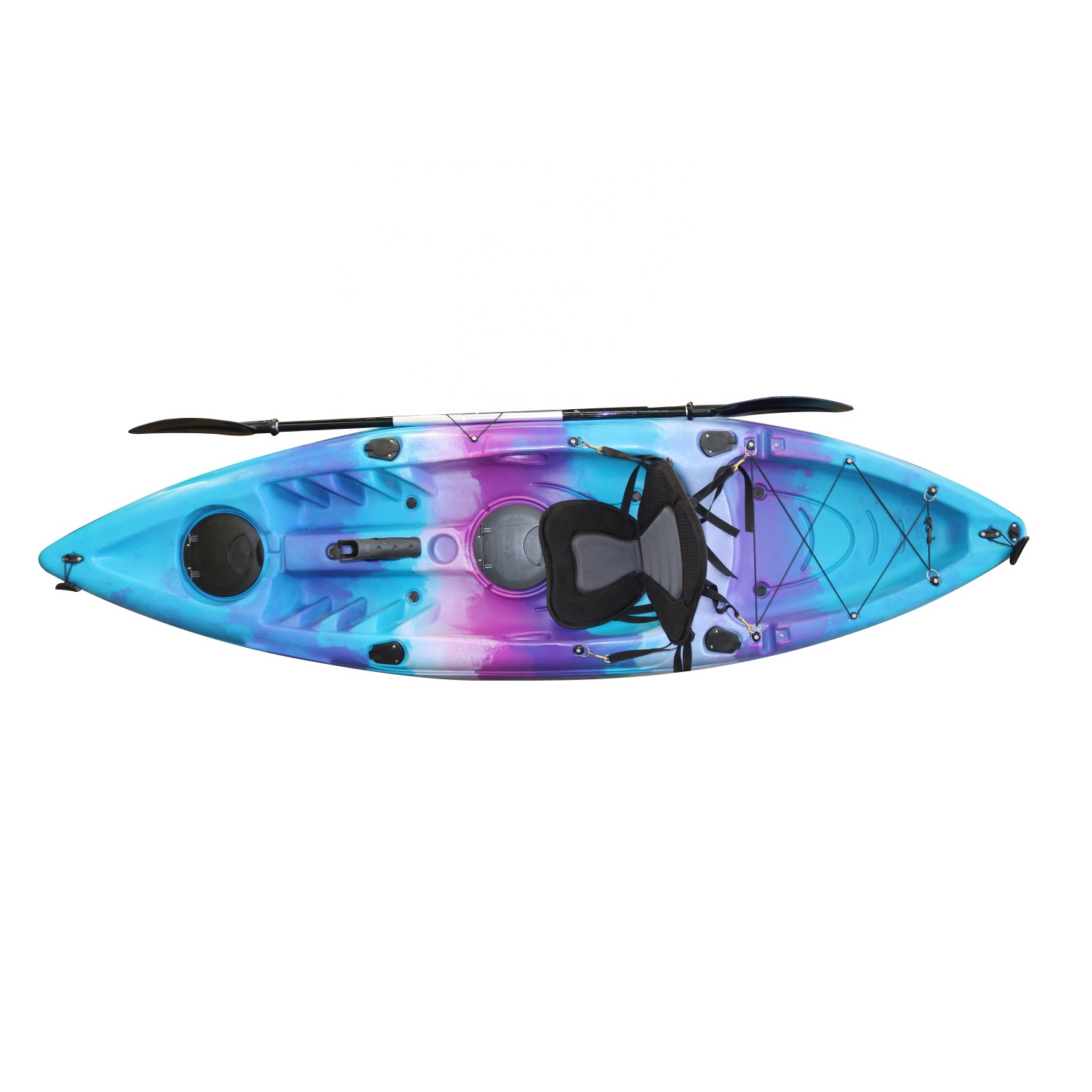 Fishing Kayak Sit In - Kayak in Plastica Monoposto da 3