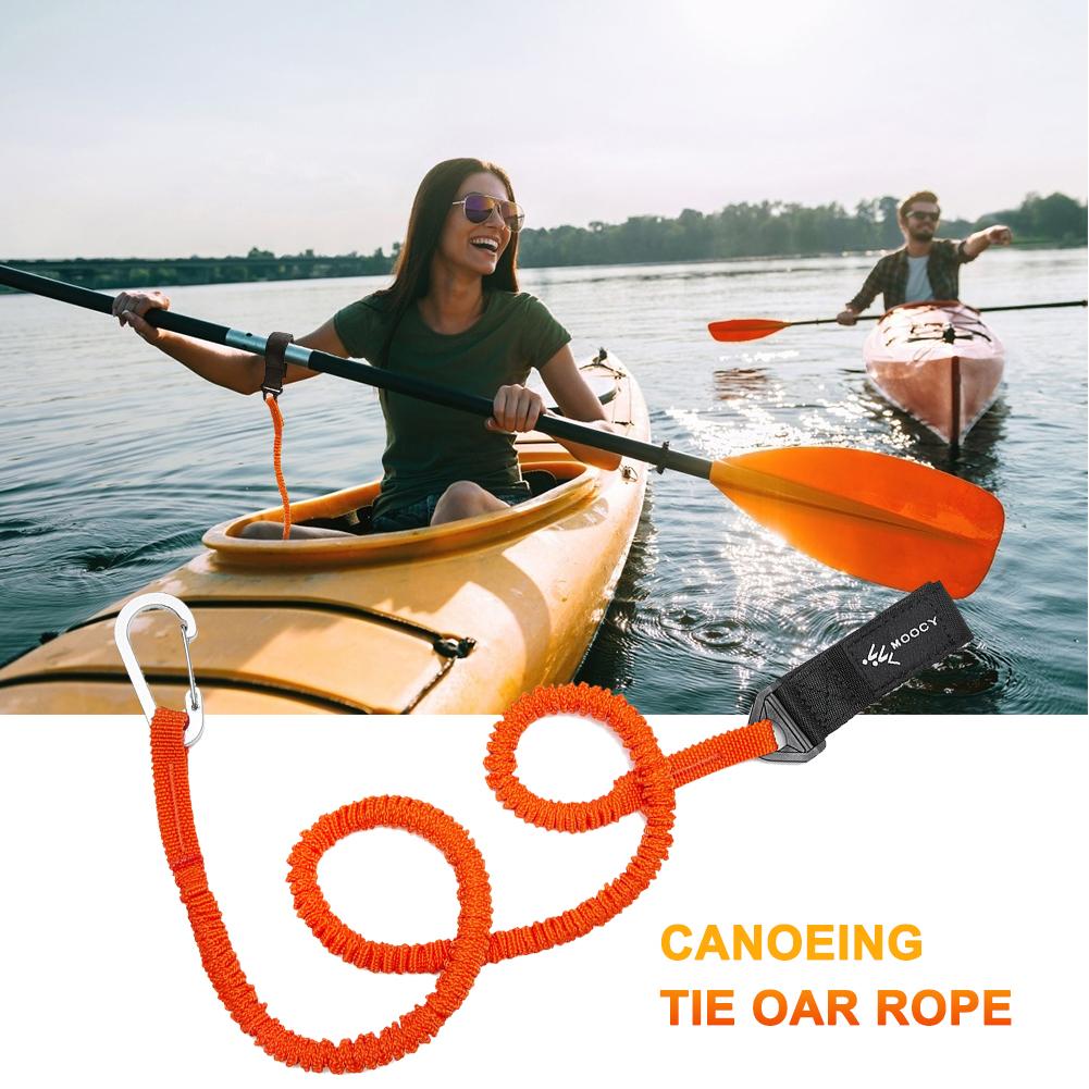 5-1PCS Elastico Kayak Canoa Pa - Fishing Kayak Paddle Leash recensione e prezzo