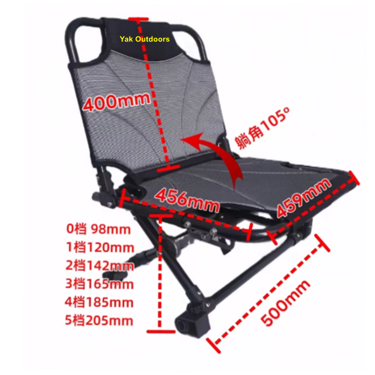 Sedile da Pesca per Kayak Yak  - Fishing Kayak Seat recensione e prezzo